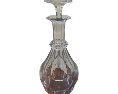 Vintage Baccarat Harcourt Versailles Cut Whiskey Decanter