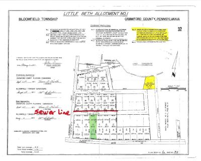 Lots and Land For Sale in Canadohta Lake, PA