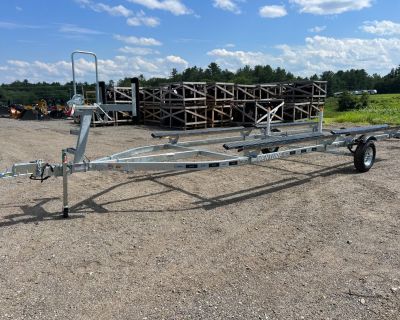 2025 Venture VP-20-25/15 19-21 Ft. Galvanized Pontoon Boat Trailer Boat Trailers Pontoon Turner, ME