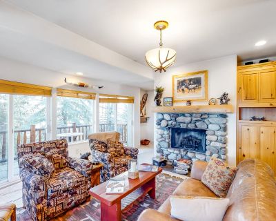 Avg / night: $114. Dog-friendly townhome w/private hot tub & changing area w/boot warmers | Located in Ketchum, ID | 4.83 Stars | 2 Bed, 2 Bath | Pet-friendly. Dog-friendly. Max 4 guests. This quiet, townhome is perfect for your next family retreat in Ketchum! At the end of a day full of activity, the private hot tub is ideal to relax those tired muscles. The large heated garage has plenty of r...
