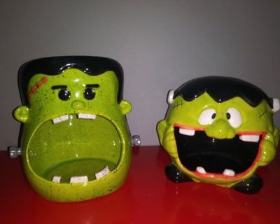 Halloween Decor - Frankenstein decorations