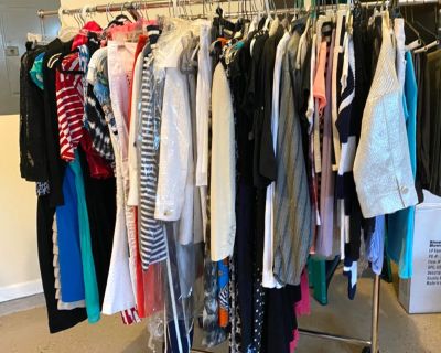 ***HUGE*** Multi-Family Garage/Yard Sale: brand names clothes, shoes, toys, decor, baby stuff, offic