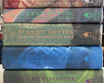 * Hardcover Books 2+4+6 in Harry Potter Series by JK Rowling