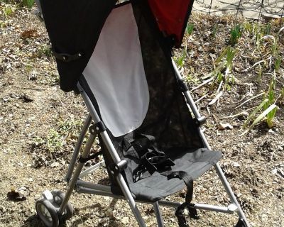 Canvas shark stroller