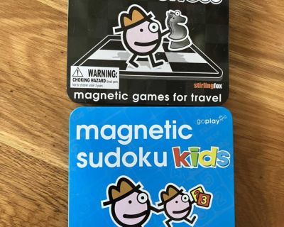Brand new magnetic travel games