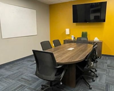 Private Meeting Room for 6 at The Markham Centre - TCC Canada