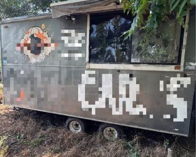 7' x 15' Empty Concession Trailer | DIY Mobile Vending Unit