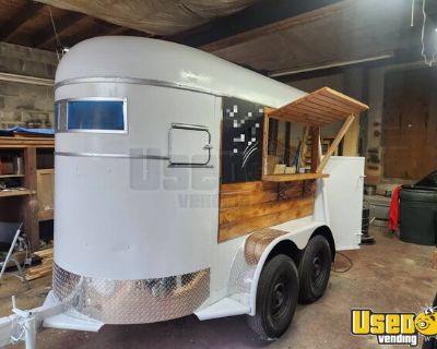 Newly Built - 2023 5' x 8' Bakery Concession Trailer | Horse Trailer Concession Conversion