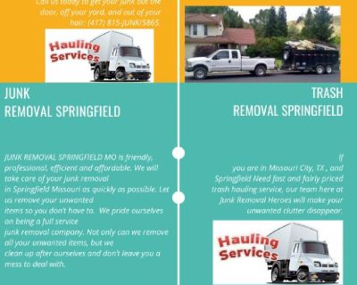 Haul Away Service Springfield | Junk Removal Springfield