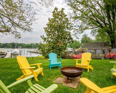 6 Bedroom 4.5BA Pet-Friendly House Vacation Rental in Base Camp on the Lake, Annapolis,...