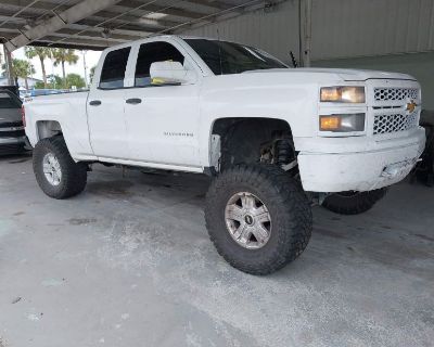 SALVAGE 2014 CHEVROLET SILVERADO 1500 WORK TRUCK 1WT FOR SALE