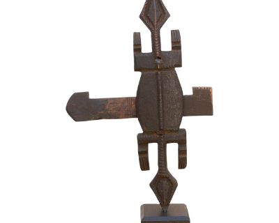 Antique African Dogon Spirit Guardian Door Lock