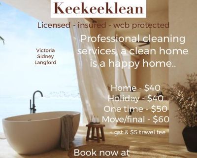 Keekeeklean will make your home sparkle