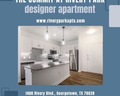 Designer one bedroom with walking trails around only $1425
