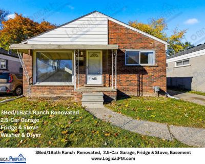 3 Bedroom 1BA 1100 ft Apartment For Rent in Eastpointe, MI