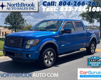 2012 Ford F-150 4WD SuperCrew 145" FX4