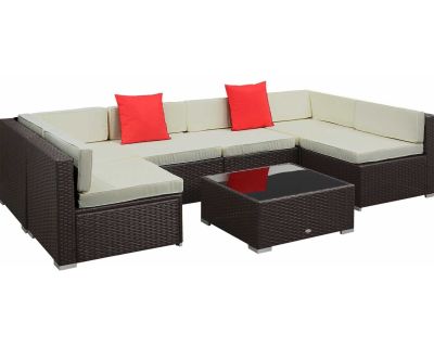 Brand new 7pc patio sectional set. In a box. Free delivery