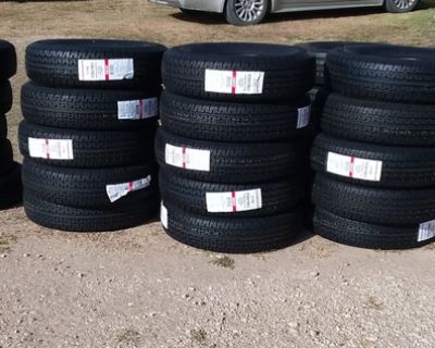 $75 ST 10 Ply Trailer Tires ST225/75R15 NEW