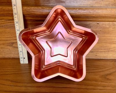 Copper colored aluminum STAR mold