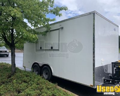NEW 2021 Quality Cargo 8' x 16' Kitchen Food Trailer with Pro-Fire