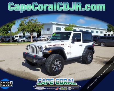 2022 Jeep Wrangler 4X4 Rubicon 2DR SUV