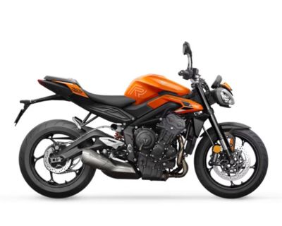 2025 Triumph Street Triple 765 R Matte Baja Orange