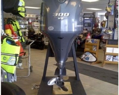 Free Shipping Used Yamaha 300 HP 4 Stroke Outboard Motor Engine