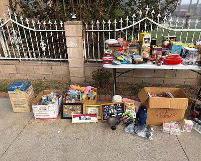 Garage sale most items under $10