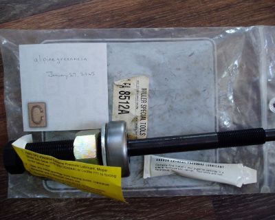 Miller crankshaft damper tool for 4.7, ABS brakeline block, OEM keys
