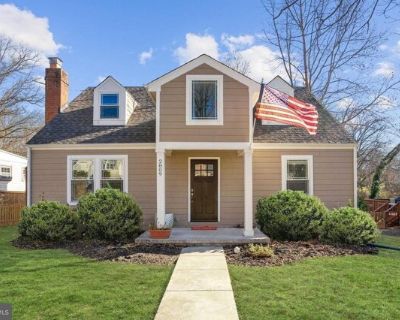 2809 Bolling Rd. Fully renovated 5BR/3BA single-family home just steps from the City of Falls Church! This spacious and modern floor plan offers large open living areas, an updated kitchen with white shaker cabinets, stainless steel appliances, and generous counter space. The primary suite features a walk-in closet, double vanities, and a private water closet. Ideal layout with 3 bedrooms upsta...