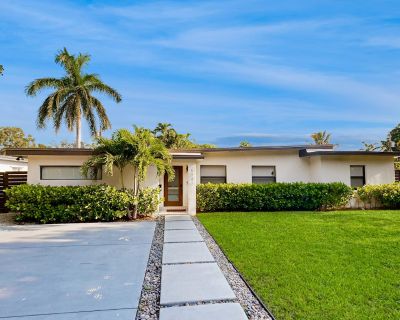 Avg / night: $425. Beautifully Updated Dog-Friendly Home with Free WiFi, and Enclosed Back Yard | Located in Miami, FL | 4.5 Stars | 3 Bed, 3 Bath | Pet-friendly. Dog-friendly. Max 6 guests. Welcome to this beautifully updated mid-century modern home in the heart of everything Miami has to offer! You're close to everything yet away from the hustle and bustle in this bright home, where the main ...