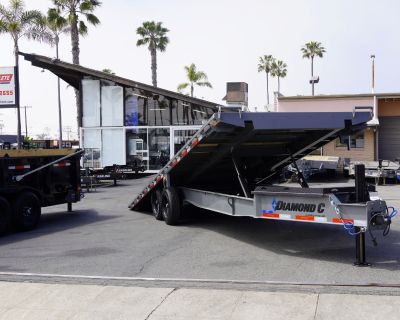 2026 Diamond C DET 22'X102'' 18K GVWR EQUIPMENT POWER TILT TRAILER