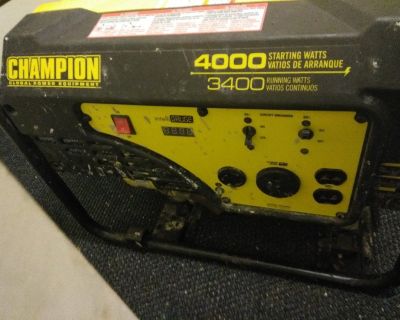 4000 watt champion generator