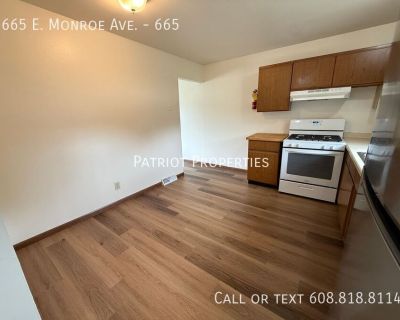 665 E. Monroe Ave.. ** FIRST MONTH RENT FREE WITH A 12 MONTH LEASE! ** (Promo applies to new tenants only) Tenant is responsible for electric and internet/cable. Dogs (up to 40lbs) and cats are welcome for $40/month per pet and a $250 refundable pet deposit. Rental Requirements: 1) 3X monthly rent income 2) Credit Check 3) Criminal background check 4) Tenant rental history **The appearance of t...