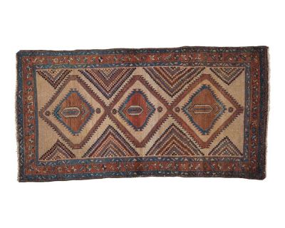 Antique Camel Hair Serab Rug Runner - 3'1" x 5'10"