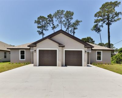 44 EASTERLY PLACE #B. Property for Rent in Palm Coast, FL for $1,700 with 3 bedrooms and 2 full baths. This 1,128 square foot property was built in 2024 on a lot size of 0.31.. iscover a stunning and upgraded duplex available for rent !This lovely residence offers three bedrooms and two bathrooms Delight in the 12 ft. Trey ceilings that add a touch of elegance to the space. The vinyl waterproof...