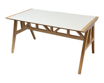 Context Furniture Truss a Frame Table