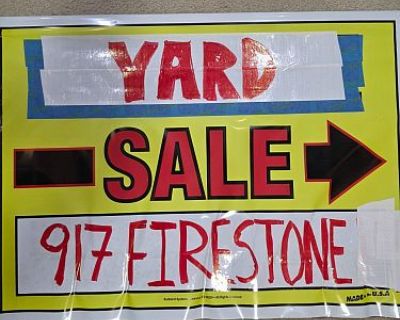 A Yard Sale in Canyon Creek
