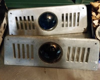 HOT ROD RAT CAR TRUCK TRAIN MARKER LIGHTS LIBERTY RARE HOOD