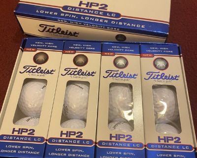 New titleist 12 golf balls