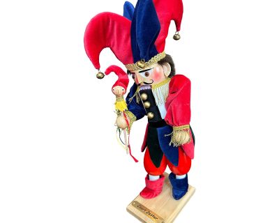 1990s Vintage Steinbach Court Jester Limited Edition #5834/7500 Nutcracker
