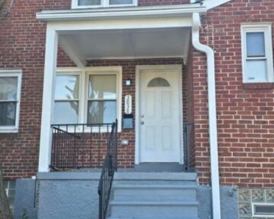 3838 Greenspring Ave. Welcome to your dream home in the heart of Baltimore, MD. This newly renovated gem boasts three spacious bedrooms and two and a half bathrooms, all tastefully updated with ceramic tile and modern fixtures. The open floor plan invites you into a world of luxury with laminate flooring throughout and recessed lighting that creates a warm, inviting atmosphere. The kitchen is a...