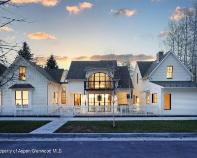 134 E Bleeker St. Welcome to the epitome of luxury living in Aspen's coveted West End!. This stunning brand new construction home, just two blocks away from the iconic Hotel Jerome, offers unparalleled elegance and comfort. Boasting over five thousand square feet, five bedrooms and seven bathrooms, this spacious residence is perfect for hosting family and guests in style. Entertain with ease in...