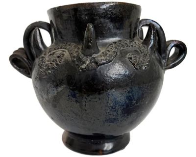 Early 20th Century Mexican Spanish Colonial Clay Pot