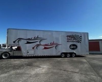 Complete Toter Home + 40 Stacker Car Hauler Trailer w/ Aw