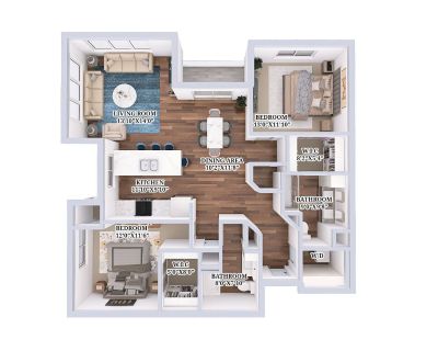 2 Bedroom 2BA 1322 ft Pet-Friendly Apartment For Rent in Menomonee Falls, WI