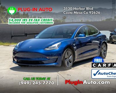 Used 2020 Tesla Model 3 Standard Range Plus