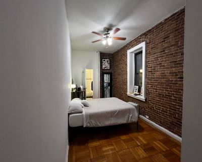 Total rooms: 5. Deposit: $2,500.00 * Utilities included?: Yes. No preference. Non-smoking. Not for couples. Furnishings: Furnished * Living room: No * Broadband included: Yes. Availability Available Now Minimum term None Maximum term None. The Space: Private, fully furnished room in a clean, quiet apartment just steps from Central Park, Lincoln Center, and Columbus Circle. Ideal for professiona...