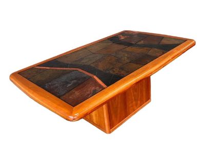 1980s Vintage Teak Coffee Table