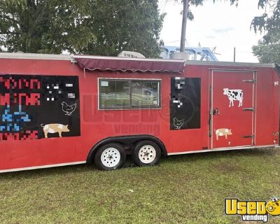 2009 Pace American 8.5' x 24' Food Concession Trailer Mobile Kitchen